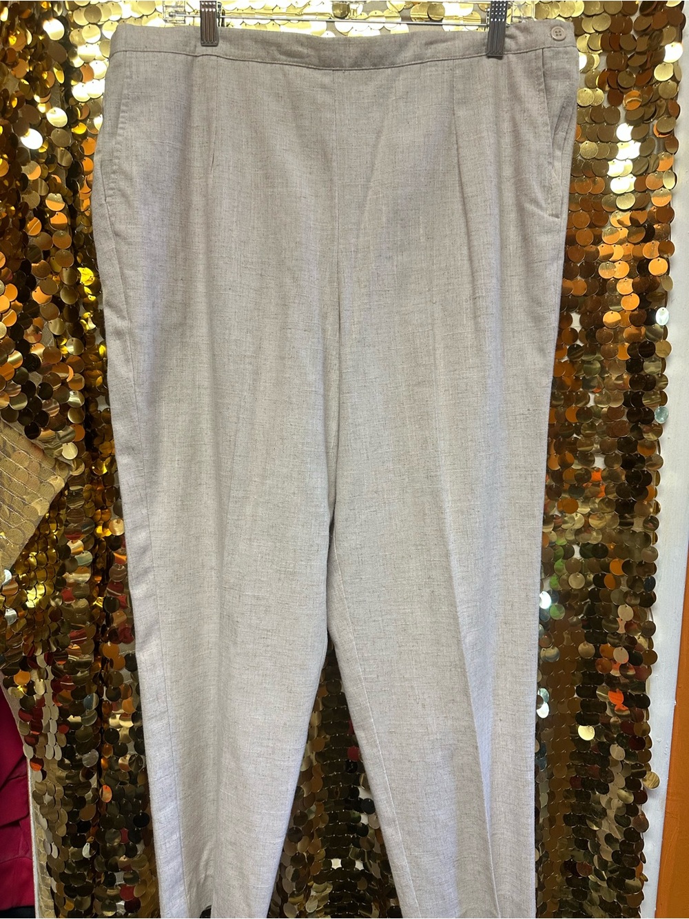 Vintage Light Gray Women’s Trousers